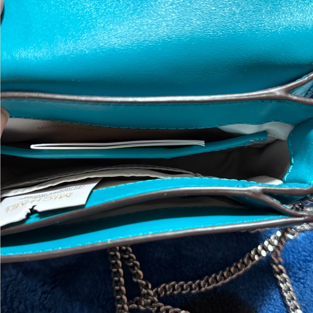 Michael Kors tealFloral Crossbody Bag - Picture 2 of 9